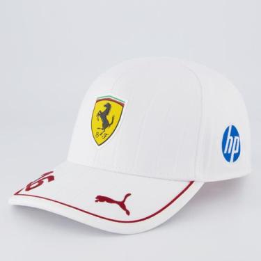 Imagem de Boné Puma Ferrari Leclerc LC Branco, Único