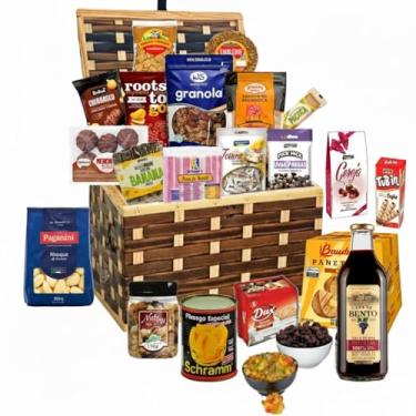 Imagem de Cesta de Natal Especial SEATTLE com 23 itens Sem Álcool 2025