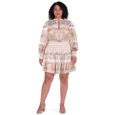Imagem de City Chic Vestido feminino plus size - Leilany, Estampado, 25 Plus Size