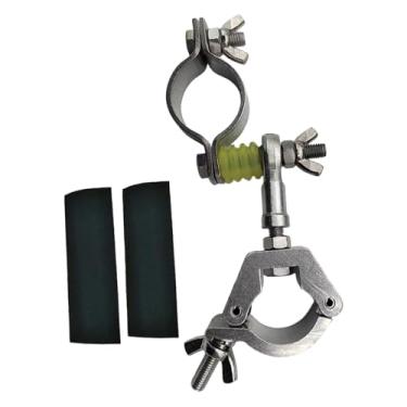 Imagem de KiBcsLic Conector de Engate para Reboque de Bicicleta, Acoplador de Carga para Bicicleta, Acabamento Metálico, com 2 Almofadas Antirriscos, Comprimento 17 cm