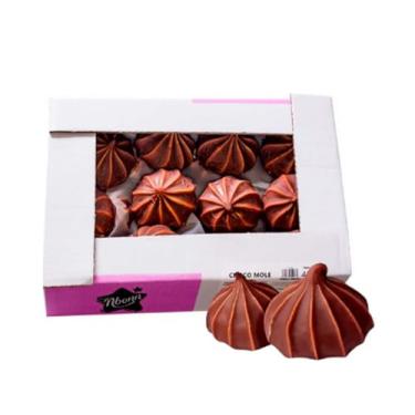 Imagem de Nbonn Choco Mole, Bombons de Chocolate em Formato Ondulado, Caixa com 430g