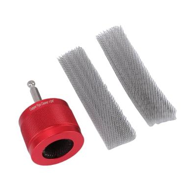 Imagem de Fabater Limpador de Tubos de Cobre de 3/4 de Polegada para Broca, Corpo Em Liga de Alumínio Com Escova de Aço Inoxidável,para Remover Rebarbas de Ferrugem de Tubos de Metal de Cobre