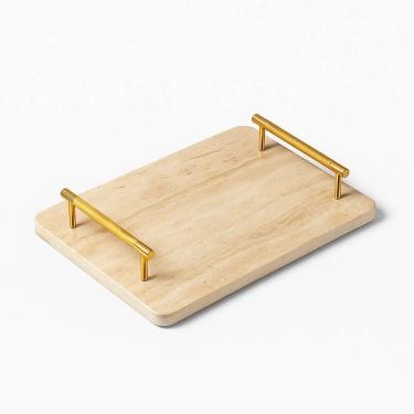 Imagem de Bandeja De Mármore Travertino