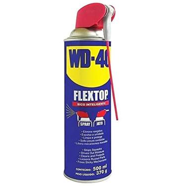 Imagem de Óleo Desengripante e Lubrificante Flextop WD40 370g/500ml