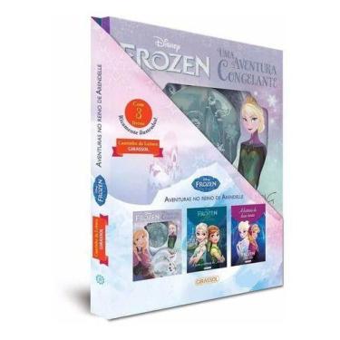 Imagem de Livro Infantil Disney Frozen - Coleção Cantinho da Leitura do Reino Ge