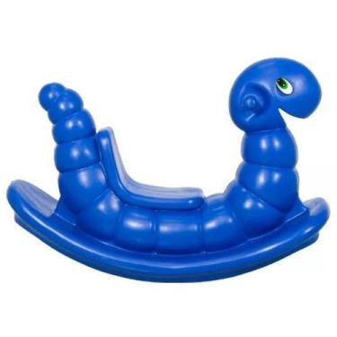 Imagem de Gangorra Nhoca Azul Lagartinha - Diversão Kids