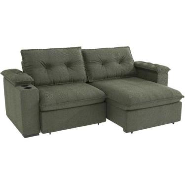 Imagem de Sofá Estofado Kappesberg Zandon S221-2 3 Lugares 260cm - KAPPES COLCHÕ