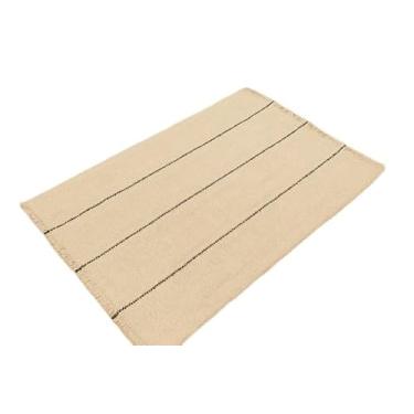 Imagem de Conjunto De Toalhas De Mesa De AlgodãO - Toalhas De Mesa, Toalhas De Mesa De Tecido, DecoraçãO Elegante(Cru com listrado preto)