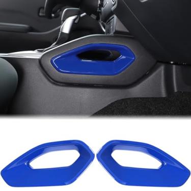 Imagem de Aunginsy Painel lateral para painel lateral para console central compatível com Nissan Frontier 2022-2025 controle central do carro apoio de braço dianteiro caixa de câmbio painel decorativo