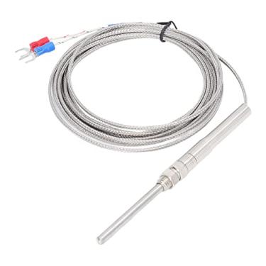 Imagem de KIMISS Sensor de Temperatura Termopar Tipo BERM K - Sonda Blindada de 50 Mm para Medição Precisa de Temperatura - Faixa de 0 ℃ a 400 ℃ (#13)