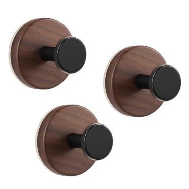 Imagem de BuQueHM Pacote com 3 ganchos de guirlanda para porta da frente, ganchos de ventosa para coroas de porta em vidro, janela e superfícies lisas, gancho de decoração de férias para Natal, Ação de Graças