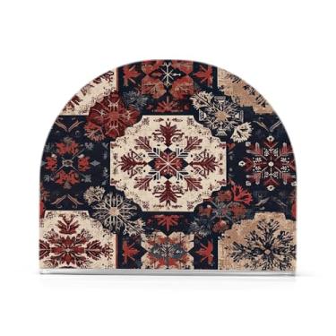 Imagem de Porta-guardanapos de flocos de neve de Natal para mesas - Porta-guardanapos para cozinha, porta-guardanapos de mesa, porta-guardanapos de coquetel, porta-guardanapos de papel301