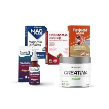 Imagem de Kit Saúde e Bem-Star by Giovanna Antonelli Suplementos Essenciais do Dia a Dia Herbamed