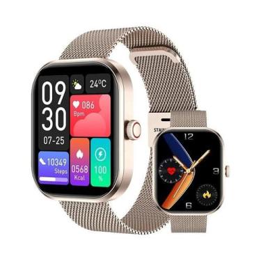 Imagem de Relógio Inteligente Feminino Com Tela Grande LIGE 201 Polegadas HD Mos