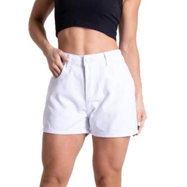 Imagem de Shorts Sarja Sawary - 281829 - branco 40, Branco, 40