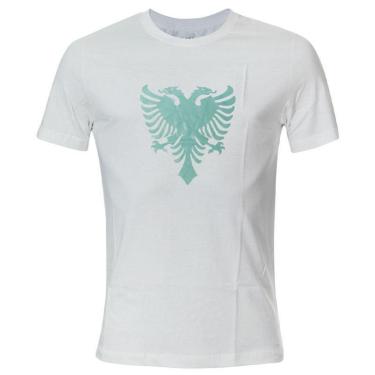 Imagem de CAMISETA CAVALERA ÁGUIA COLORS BRANCO MENTA MASCULINA-Masculino