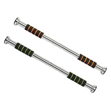 Imagem de Barra Exercícios de Porta Musculação Ajustável até 100cm Força Crossfit Calistenia