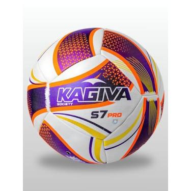 Imagem de Bola Society Kagiva S7 Profissional Macia Tamanho Padrão Oficial Futebol Grama Sintética - Original