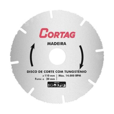Imagem de Disco de Corte com Tungstênio 110mm - Cortag