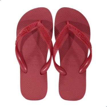 Imagem de Chinelo Havaianas Top Fc Vermelho, Vm, 1440 vermelho apache, 35/36