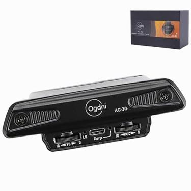 Imagem de Cabo transdutor de captação de som ativo para guitarra acústica baixo ruído com captador de microfone