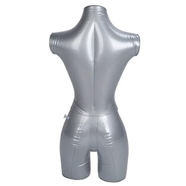 Imagem de Generic Rack de Exibição de Roupas de Manequim Inflável Feminino Versátil e Prático para Fotografar Avatares, Modelos de Janela e Vendas de Maiôs Feito de PVC Durável para Exibição de Roupas Femininas