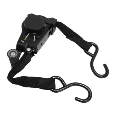 Imagem de Cryfokt Fita de Aço Durável do Pacote do Psiquiatra da Tela da Correia Retrátil Catraca Automóvel para Proteger o Uso Versátil Bagagem