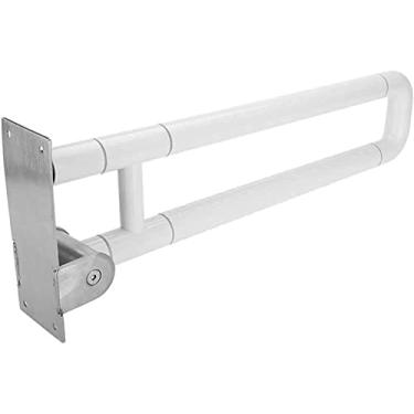 Imagem de CZCZC Toalheiro com alça de banho, barras de apoio, trilho de segurança dobrável, suporte antiderrapante, corrimão para idosos e banheiro, toalheiro