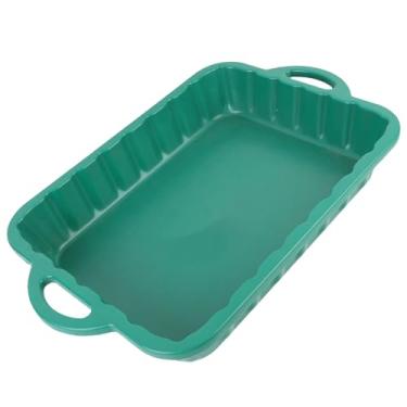 Imagem de EVGATSAUTO Bandeja de Drenagem de Transmissão de Plástico Grande, Bandeja de Drenagem de óleo de Carro Verde Com Design de Prevenção de Gotejamento para Motor de Caminhão, Bacia de Coleta