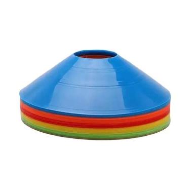 Imagem de 10 Peças De Cones De Treinamento De Futebol, Equipamento De Prática Es