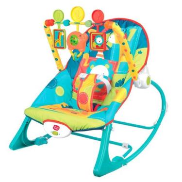Imagem de Cadeirinha de Balanço DMB6837 Azul - DM Toys Guta Guti