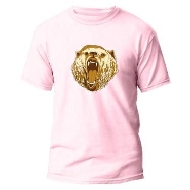 Imagem de Camiseta Básica Algodão Premium Estampa Digital Urso Gold  - Pavesi, R