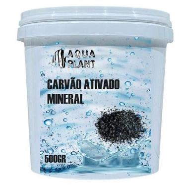 Imagem de Carvão ativado mineral grãos elimina odor filtragem química - AQUAPLAN