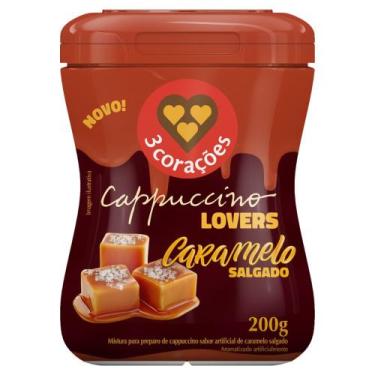 Imagem de Cappuccino Caramelo Salgado 3 Corações Lovers 200g