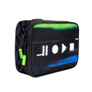 Imagem de Estojo Box Escolar College Game Glitch