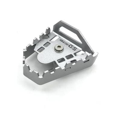 Imagem de Anti-derrapante Para f750gs f850gs 2018-2022 f750 f850 f 750 gs pedal de alavanca freio pé traseiro ampliar extensão peg almofada extensor(Silver 750)