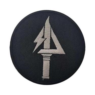 Imagem de Emblema Black OPS Bordado Com tiras autocolantes Para Mochilas Táticas