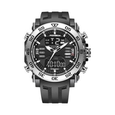 Imagem de Relógio Esportivo Militar Masculino FOXBOX À Prova D'Água Com LED Digi
