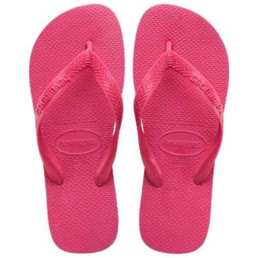 Imagem de Chinelo Havaianas Infantil Menina Top Pink, 29/30, Pink