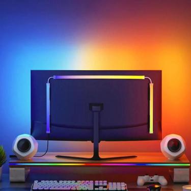 Imagem de Fita De LED RGB USB De 24-34 Polegadas Para Monitor De PC, Sincronizaç