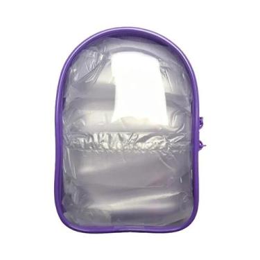 Imagem de Caixa De Armazenamento Para Roupas De Bebê Transparente Com Capa Prote