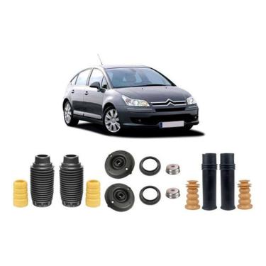 Imagem de 4 Kit Amortecedor Dianteiro Traseiro Citroen C4 2004 2005 06