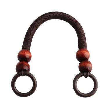 Imagem de Alças De Bolsa Com Cabo De Madeira Em 10 Cores, 2 Peças, Alças De Bols