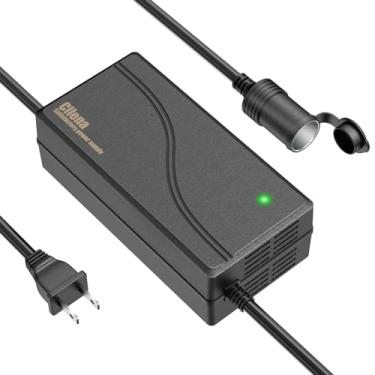 Imagem de Cllena Conversor CA para CC 20A 250W 110V ~ 240V para 12V Conversor de isqueiro de carro Adaptador de alimentação AC/DC Transformador de fonte de alimentação para inflador, geladeira de carro