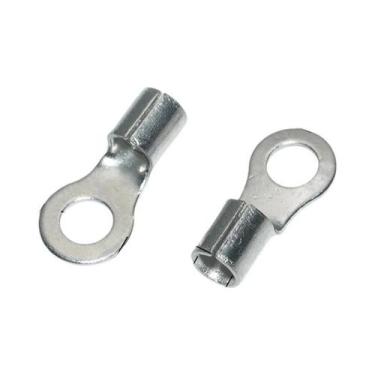 Imagem de 100 Peças Conector De Terminal De Anel De Latão RNB 12V 2.5mm 4mm 6mm 