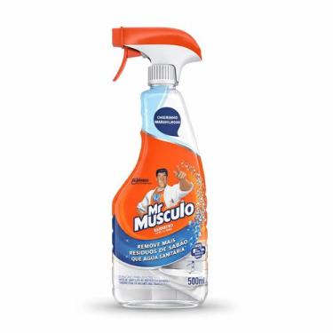 Imagem de Limpador Mr Musculo Banheiro Sem Cloro Tira Limo E Sabonete - Mr Múscu