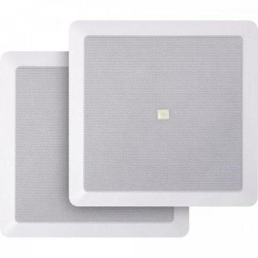Imagem de Arandela Jbl 25w Quadrada Branca 6" - Par /2