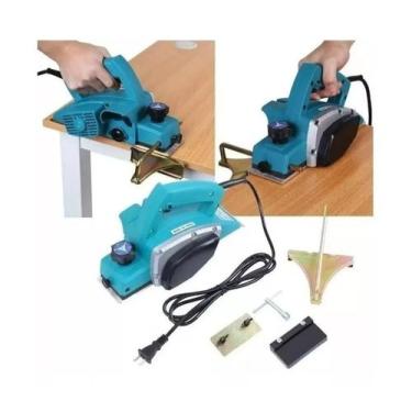 Imagem de Plaina Elétrica Industrial 750w Profissional Nakasaki 110v