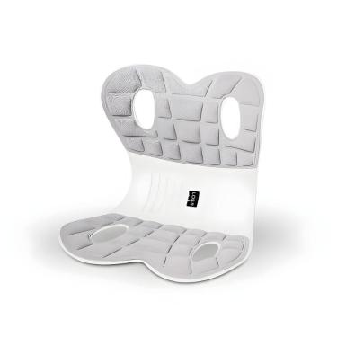 Imagem de Almofada De Apoio Lombar Cadeira Correção De Coluna M - Cinz