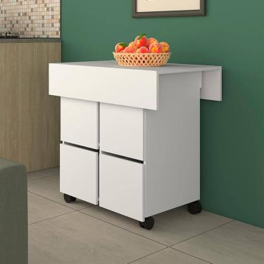 Imagem de Mesa Tampo Dobravel 4 Bancos 80X80 cm B10 NOVAM